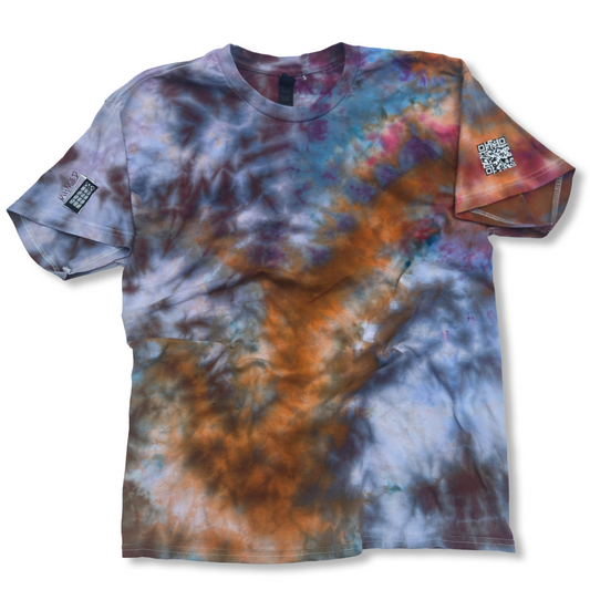 Large One of a kind Tie Dyed Tee
