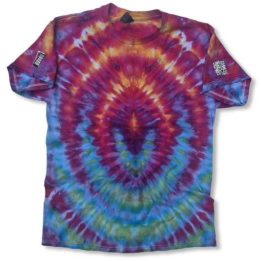 Large One of a kind Tie Dyed Tee