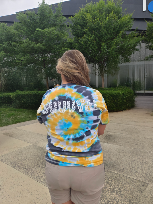 Jags/Duval Swirl Tie dye shirt