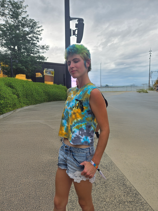 Jags/Duval Crumple Tie dye shirt